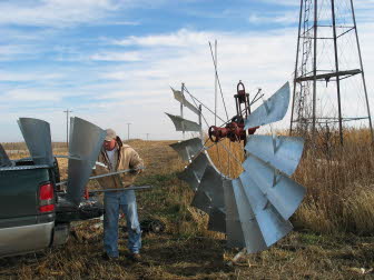 Restoring the windmill